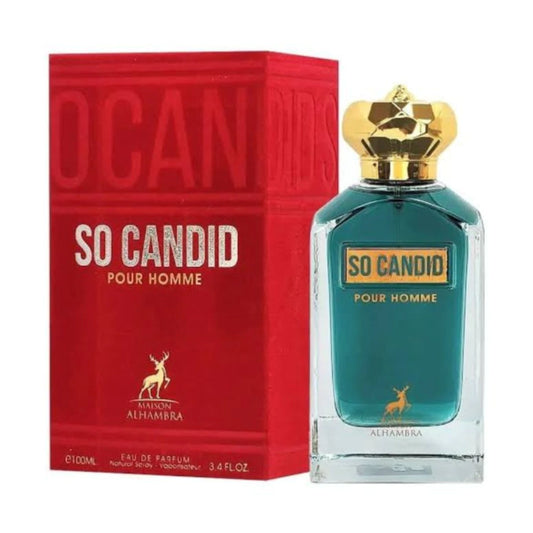 Perfume So Candid Pour Homme - Maison Alhambra | 100ml